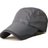 Men's hat spring and summer thin mesh breathable cap cool hat men's casual baseball cap sunscreen visor