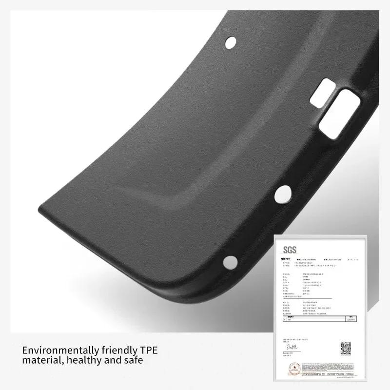 Trunk Tailgate Mat for 2026 2025 Tesla Model Y Juniper Rear Door Back Protective Mat Cargo Protector Mat TPE Protector Pad