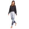 PJ Salvage Womens/Ladies Ombre Relaxed Fit Jogging Bottoms