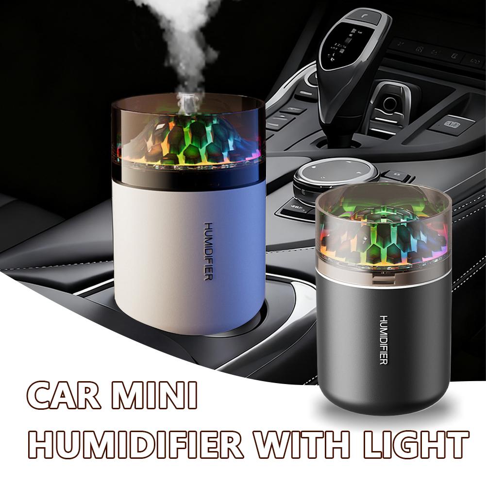 Car Diffuser Humidifier With LED Light Air Aromatherapy Air Freshener For Home / Office / Car Use