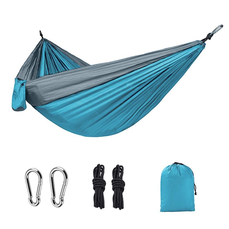 Anti-Rollover Double Camping Hammock: Thick, Durable, High Load Capacity for Two