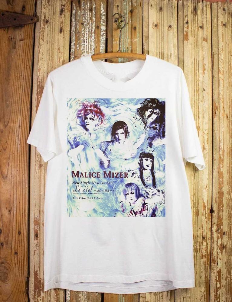 Винтажная коллекция Malice Mizer  Все размеры C22.74 Унисекс Футболка S