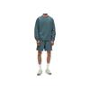 Nike Solid Logo Print Raglan Loose Fit Crew Neck Long Sleeve Sweatshirt Men Sweatshirt Mineral-Slate FN8160-382