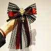 Minimalist Pearl Bow Tie Pin For Women Men Casual Shirt Accessory
