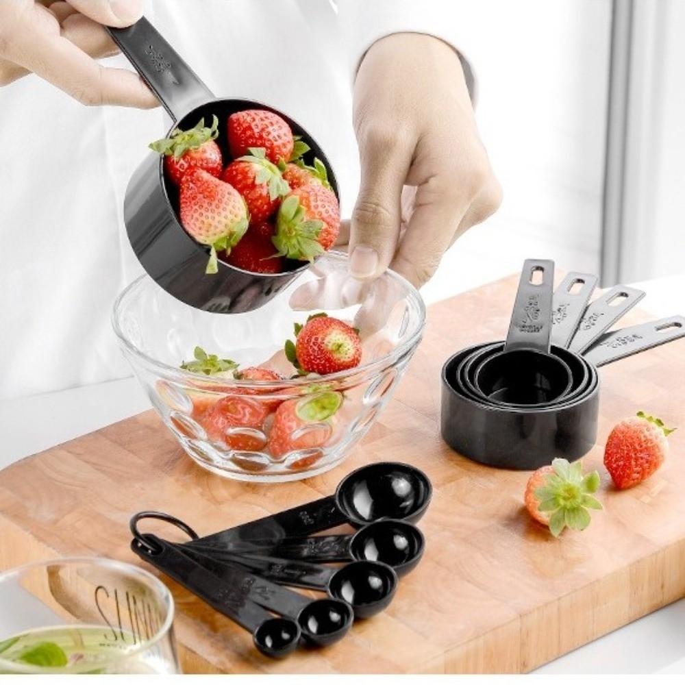 10pcs/set Accurate Measurement Kitchen Measuring Spoon Multipurpose Cooking Scale Tool  Cake Making