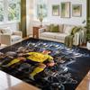 Cristiano Ronaldo Design Kristall Samt Teppich Weiche Dekorative Matte für Schlafzimmer Eingang