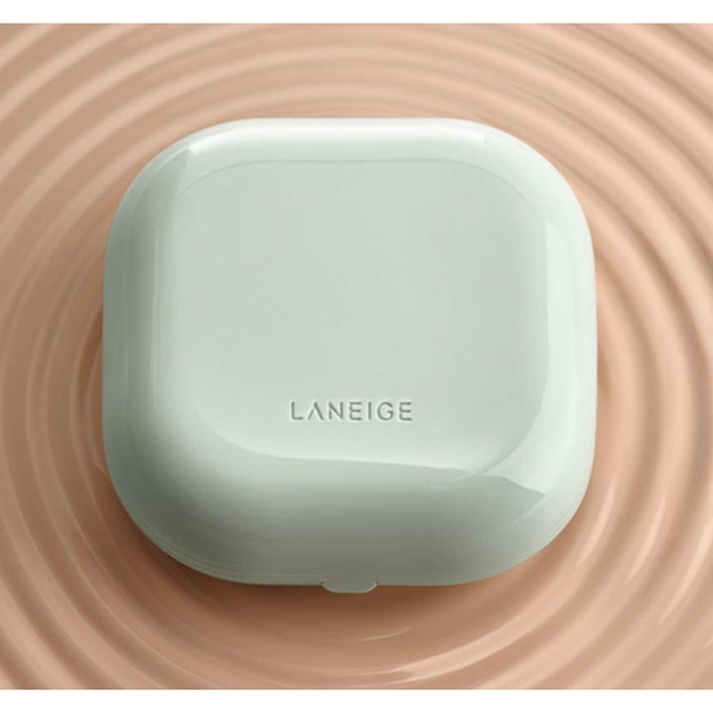 Laneige Neo Cushion Matte Foundation Set 15g + Refill 15g, 17C1 Cool Vanilla – Oil Control Matte, Smooth Coverage, Korean