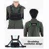 Tactical Vest Chest Bag CS Wargame Rig Airsoft Pouch Holster Molle Men Shoulder Camping Backpack1000D Hunting Fishing Pouch Pack