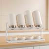 Storage Rack High Appearance Level Table Top Double-layer Cup Holder Upside Down Drain Rack Tea Set Tea Cup Water Cup