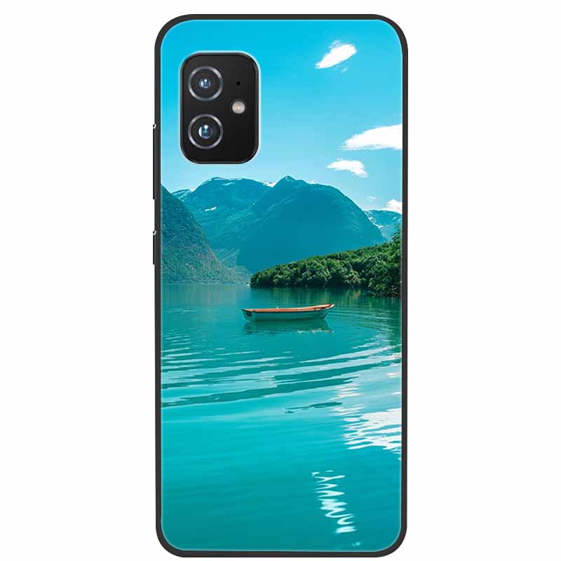 For Asus Zenfone 8 ZS590KS Cases 5.9 " Marble Soft TPU Silicone Phone Covers For Asus Zenfone8 ZS590KS Back Cases Fundas Coques