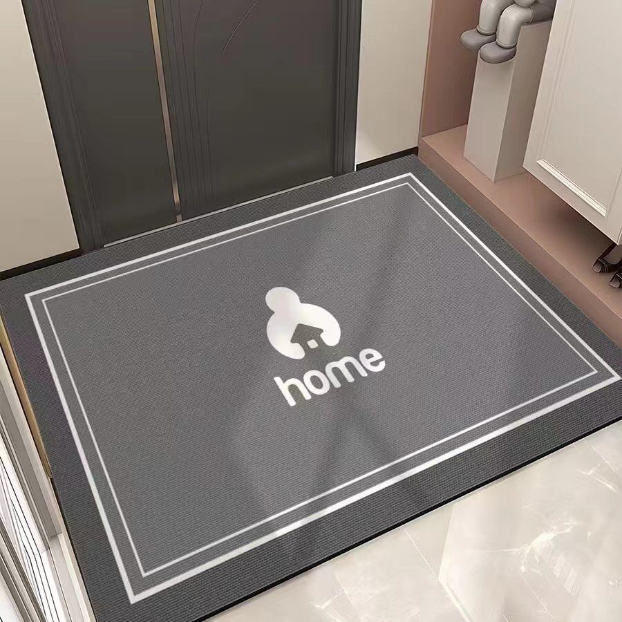 

ПВХ моющийся несмываемый коврик для пола, коврик для входной двери в гостиную, коврик для прихожей, прохода, кухни, кожаный коврик для пола 40X60cm 15.7X23.6in