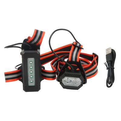 Chest Running Light USB Rechargeable Reflective LED Night Running Lamps for Outdoor Cycling Camping