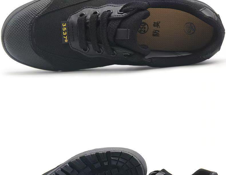 3537 Liberation Low-Top Shoes: Unisex Wear-Resistant, Anti-Odor Rubber Shoes for Construction and Security Work