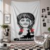 Wall TapestryThe Conjuring Annabelle Art Hanging Cloth Decorative Background Cover for Room Decoration