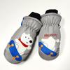 Cozy Winter Cartoon Fleece-Lined Gloves for Girls, Ages 2-5
