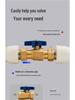 Full Copper Water Heater Union Ball Valve, Male/Female Thread, 6 to 4 Points Large Flow for Wall-Hung Boiler