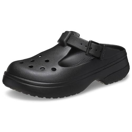 Crocs Classic Mary Jane Clog, Black, 23cm