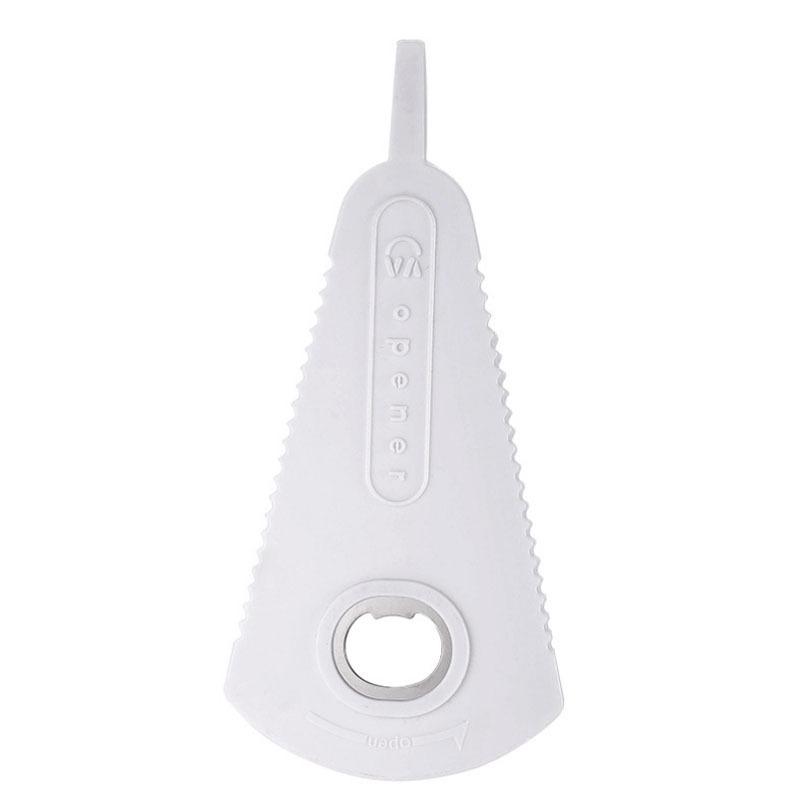 Magnetischer Kühlschrankaufkleber Dosenöffner Haushalt Multifunktional Bierflasche Schraubenzieher Flaschenöffner Kreatives Dreieckiges Öffnen und Schraubverschluss