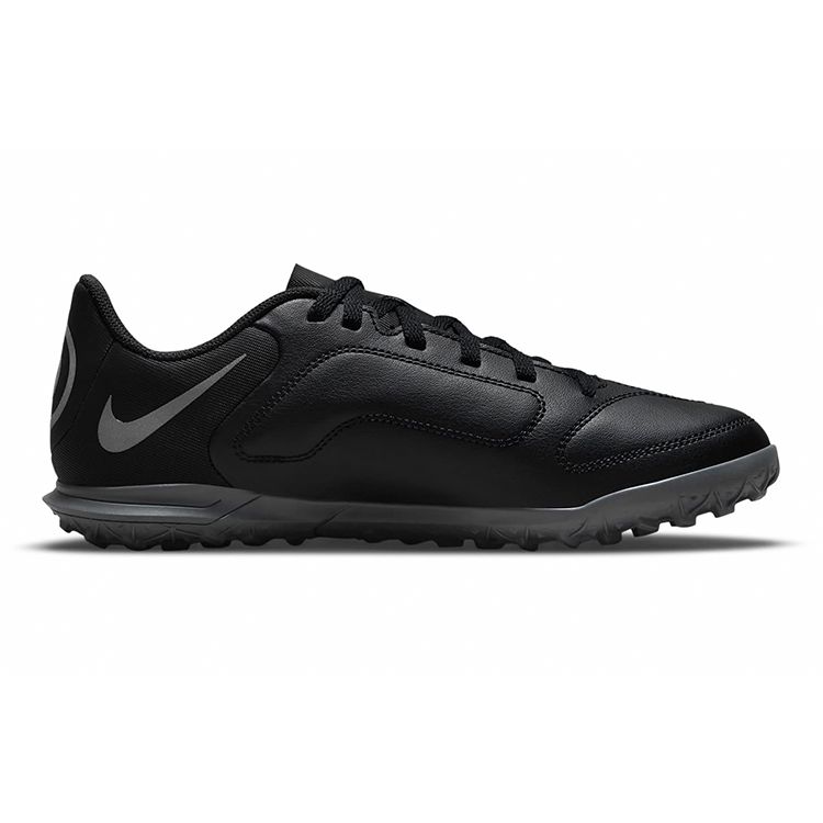 Nike Tiempo Legend 9 Club TF GS Black Iron Grey Kids Sneakers Metallic-Bomber-Grey DA1334-004