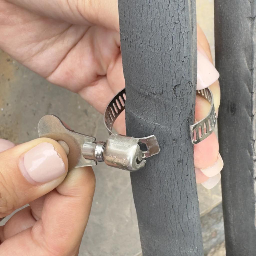 30pcs 13-19mm Worm Gear Hose Clips Stainless Steel Adjustable Handle Hose Clamps Fasteners For Faucet Water Pipes Pipeline Hardware