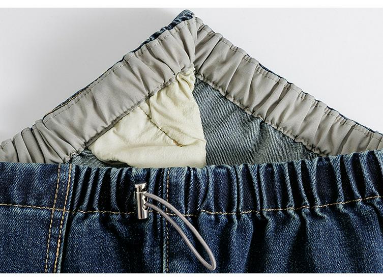 Spring Maternity Flare Pants: Fashionable, Versatile, Loose-Fit Plus Size Jeans for Casual Wear