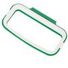 Hanging Kitchen Cabinet Door Trash Rack Storage Style Green Garbage Bags