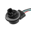 X AUTOHAUX Bilglödlampssockel Honadapter 3157 T25 Bilglödlampa Bromsljus Ersättning 2 st