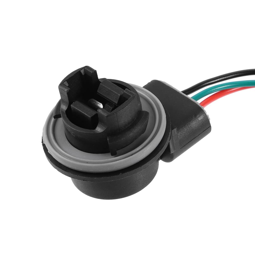 X AUTOHAUX Bilglödlampssockel Honadapter 3157 T25 Bilglödlampa Bromsljus Ersättning 2 st