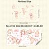 1pc Cute Wreath Animal Fox Wall Stickers for Children Room Bedroom Nursery Wall Decoration Living Room Decor for The House