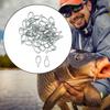 50 buc PVA Bag Link Clip PVA Mesh Coarse Method Feeder Accesorii pentru pescuitul crapului