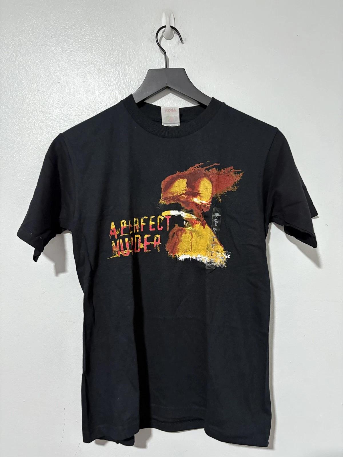 

A Perfect Murder Shirt Youth Large Band Body and Blood Graphic Tee Rock Metal L