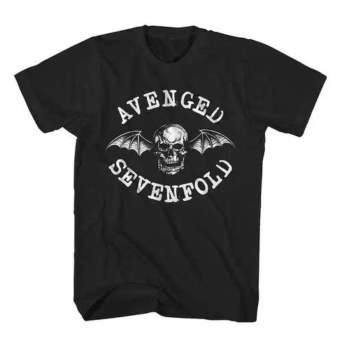 Metalcore Avenged Sevenfold Rockové Tričko Pánské Dámské 100% Bavlna Nadměrná Velikost Streetwear Letní Oversized Volné O-výstřih Unisex Trička