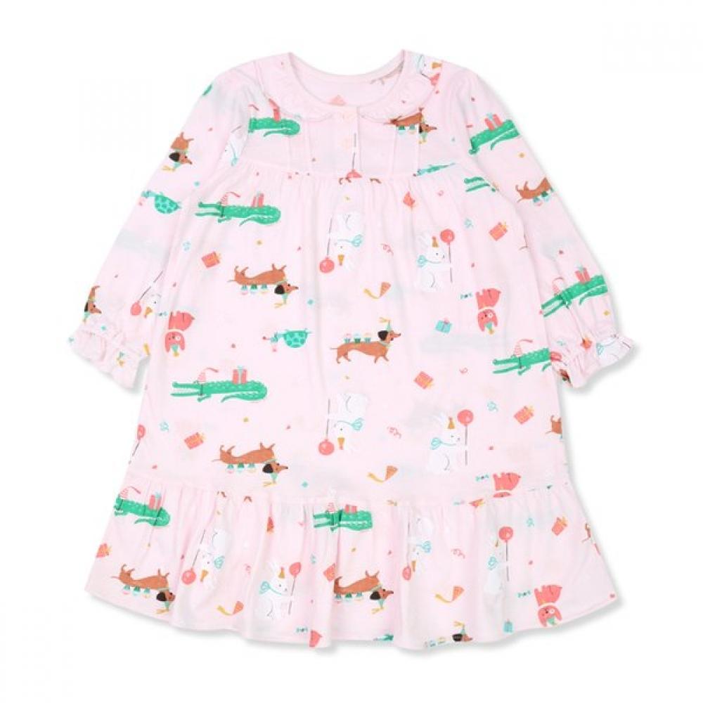 Organicmom Wiping Long Kids Dress Pajamas Mjsssw01 110