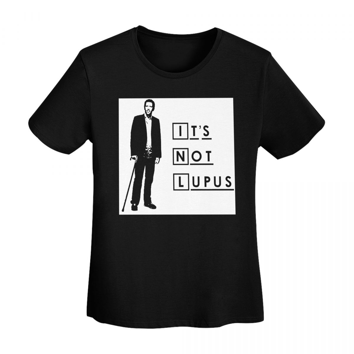 

Dr House Its Not Lupus TShirt Women Short Sleeve T Shirts ONeck Clothes Cotton Summer Tees Streetwear 4XL