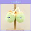 Cute Tea Milk Cup Hanging Plush Toys Student Bags Decoration Keychain Dolls