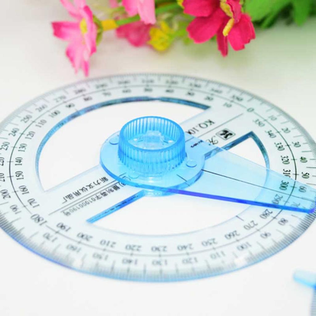 360 Degree Angle Measure Protractor 360 Degree Protractor for Student