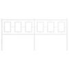 Replacement Headboard Metal White 180 Cm