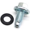 Oil Pan Drain Plug Bolt w/ O-Ring For Chevrolet For Buick For Cadillac For GMC 11562588 24100042 03538469 96829610 11518377