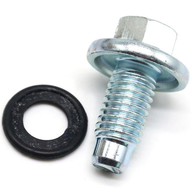 Oil Pan Drain Plug Bolt w/ O-Ring For Chevrolet For Buick For Cadillac For GMC 11562588 24100042 03538469 96829610 11518377