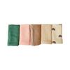 5Pcs Soft Breathable Cotton Baby Washcloths Newborns Bath Towel for Sensitive Skin Multi Use Burp Cloths 25x25cm