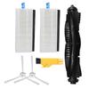 For 360 S6 Robot Vacuum Cleaner Filter Roller Main Brush Mop Replacement Parts