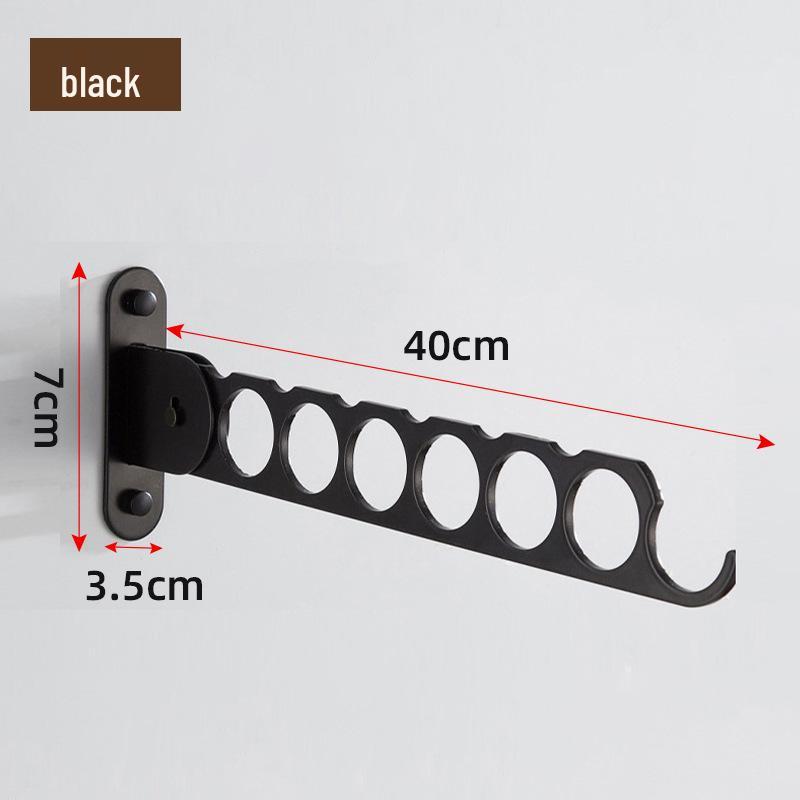 

Складная вращающаяся вешалка для одежды с подвеской для ванной комнаты или гостиничного гардероба, сушилка