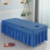 Beauty Salon SPA Club Special Bedspread Beauty Salon Bed Skirt With Hole Cotton Therapy Mattress Cover Body Massage Bed Cover