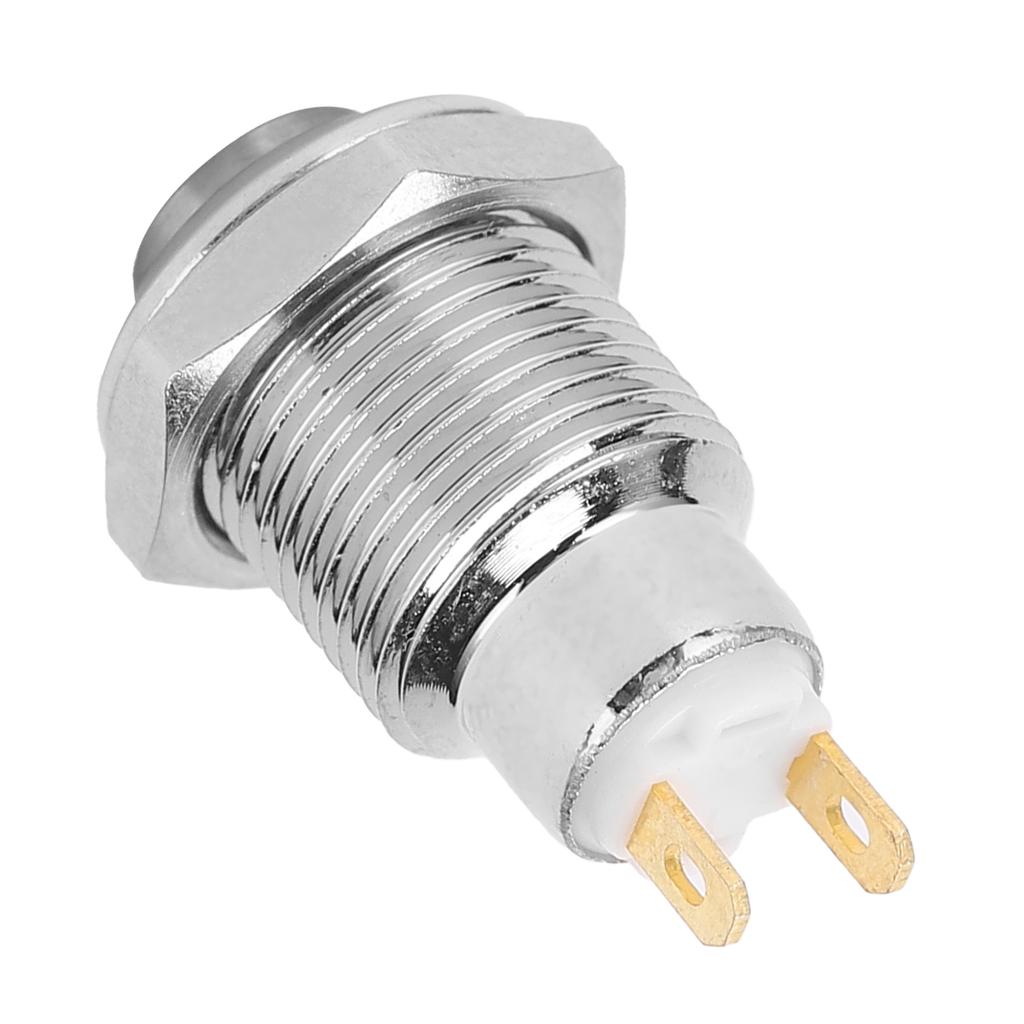 10mm Switch Stainless Steel Push Button Start Switch Waterproof Momentary Push Button 3V