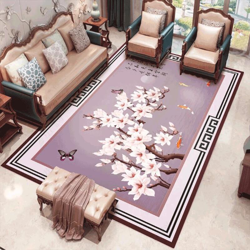 Velvet Washable Modern Mat, Minimalist Entryway Balcony Mat with Vibrant Colors and Patterns  Suitable for Living Room Bedroom Office