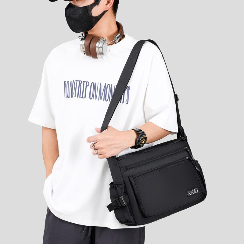 Fashion Waterproof Oxford Men's Messenger Bags Brand Designer Zipper Multifunctional Men's Shoulder Bags for Business