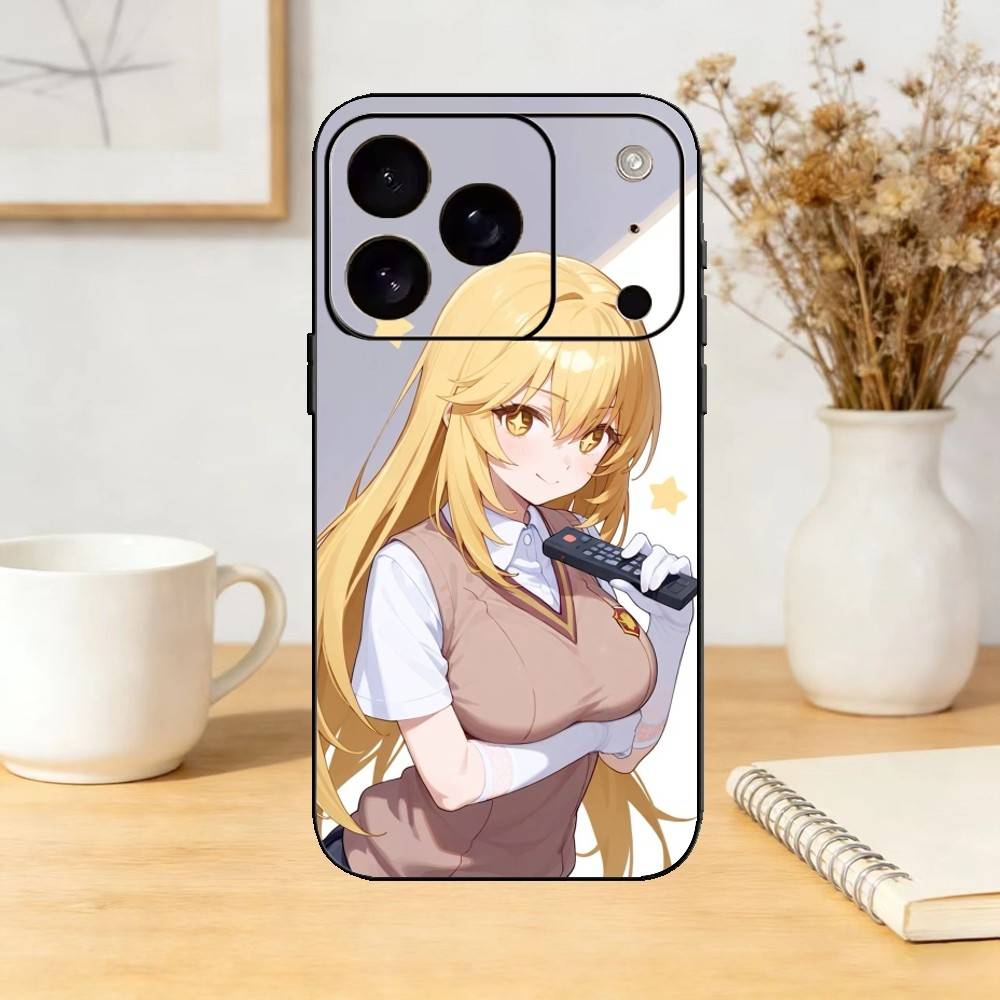 

Чехол для телефона Shokuhou Queen Misaki, силиконовый, черный, мягкий, для iPhone 17, 16, 15, 14, 13, 12, 11, SE, Plus Pro Max iPhone13