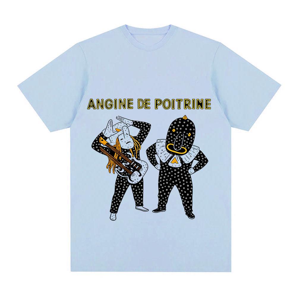 Angina Pectoris T-Shirt 100% Baumwolle Vol.ii Grafischer Print T-Shirts Ästhetisch Damen und Herren Freizeitmode Rundhals Erwachsenen Oberteile Sommer