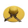 Lady Straw Hat Summer Women Anti-Uv Women Beach Hat Wide Brim Cap Sunshade Lady Straw Hat Fishing Outdoor Wide Brim Cap
