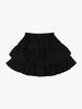 Pink Pineapple Fairy Tiered Skirt Pants_Black